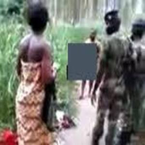 Insoutenable : Des femmes congolaises dshabilles et filmes par des militaires